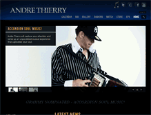 Tablet Screenshot of andrethierry.com